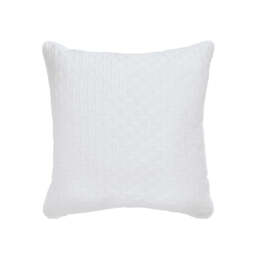 Ted Baker T Quilted Sham Pillowcase, White
