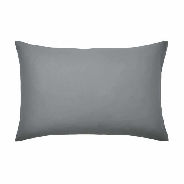 Murmur 500 Thread Count Standard Pillowcase, Storm Grey - image 1