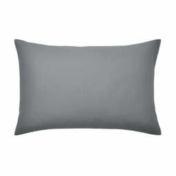 Murmur 500 Thread Count Standard Pillowcase, Storm Grey