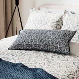 Bedeck of Belfast Nena Single Duvet Cover Set, Denim - thumbnail 2