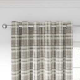 "Helena Springfield Harriet Lined Curtains 66"" x 90"", Mocha" - thumbnail 2