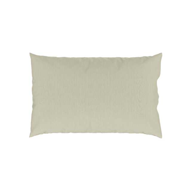 Bedeck of Belfast 200 Thread Count Plain Dye Standard Pillowcase, Sage - image 1