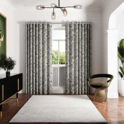"Ted Baker Vietnm Lined Curtains 66"" x 72"", Sage" - thumbnail 2
