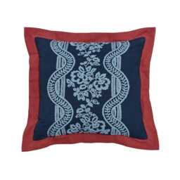 Sanderson Aubrey & Hykenham Cushion 45cm x 45cm, Indigo