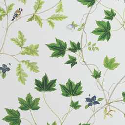 Sanderson Sycamore & Oak Pair of Square Pillowcases, Botanical Green - thumbnail 2