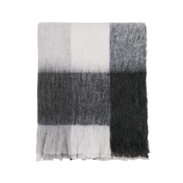 Murmur Ellis Woven Throw, Storm Grey - image 1