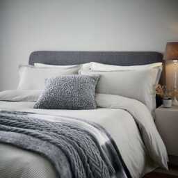 Murmur Ellis Woven Throw, Storm Grey - thumbnail 2