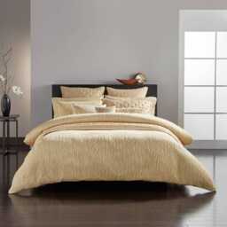Donna Karan Gold Dust Double Duvet Cover, Gold - thumbnail 2