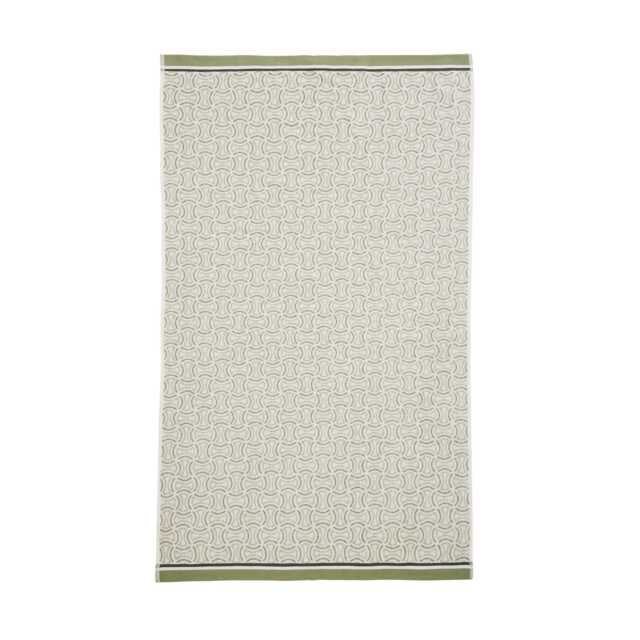 Bedeck of Belfast Yoko Hand Towel, Sage Green White - image 1