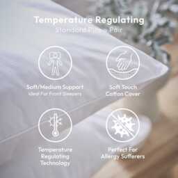 Murmur Temperature Regulating Standard Pillow Pair - thumbnail 2