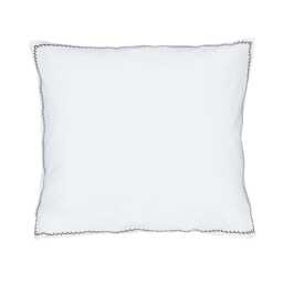 Bedeck of Belfast Elswyth Pair of Square Pillowcases, Linen - thumbnail 1