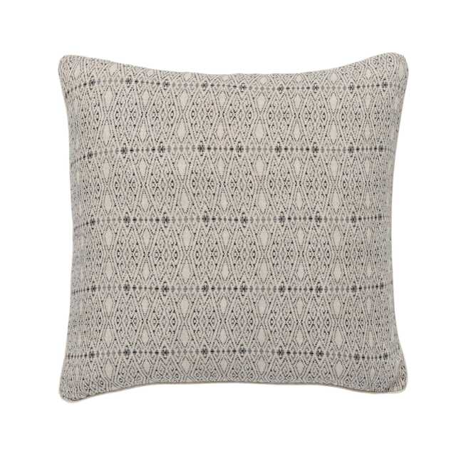 Bedeck of Belfast Rare Earth Neri Cushion 50cm x 50cm, Dark Grey - image 1