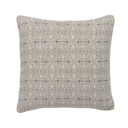 Bedeck of Belfast Rare Earth Neri Cushion 50cm x 50cm, Dark Grey - thumbnail 1