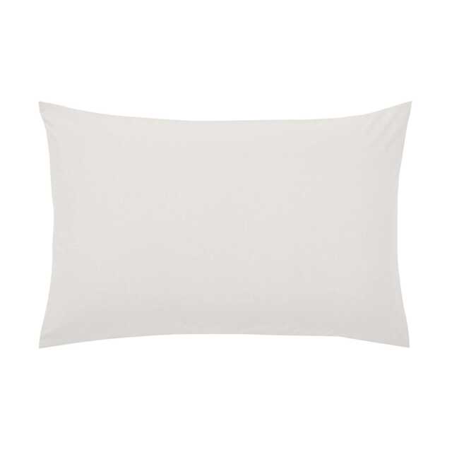 1951 50/50 Percale Standard Pillowcase, Putty