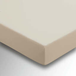 Helena Springfield Percale Kingsize (36cm Deep) Fitted Sheet, Stone