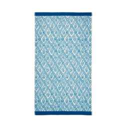 English Heritage St John's Trellis Hand Towel, Turquoise