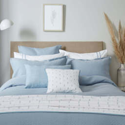 Murmur Hush Single Duvet Cover, Ballintoy Blue - thumbnail 1