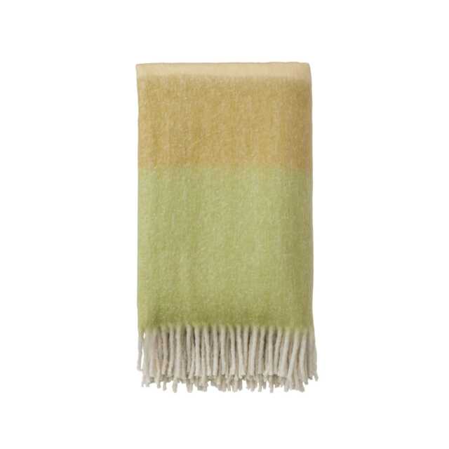 Land & Shore Landscape Woven Throw, Green - image 1
