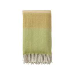 Land & Shore Landscape Woven Throw, Green