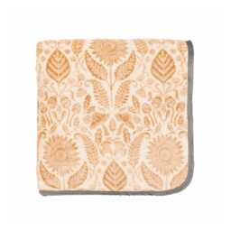 Helena Springfield Harvest Moon Sunflowers Fleece Throw, Graphite/Copper