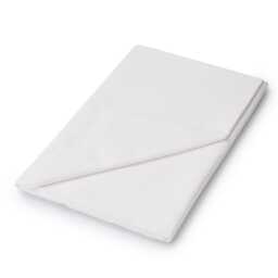Helena Springfield 50/50 Percale Double Flat Sheet, Silver