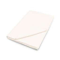 By Bedeck 500 Thread Count Plain Dye Single Flat Sheet, Cream - thumbnail 1