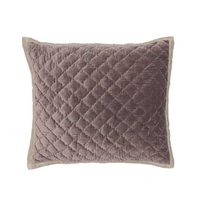 Bedeck of Belfast Claudia Sham Pillowcase, Pink - image 1