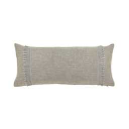 Murmur Lir Cushion 70cm x 30cm, Grey
