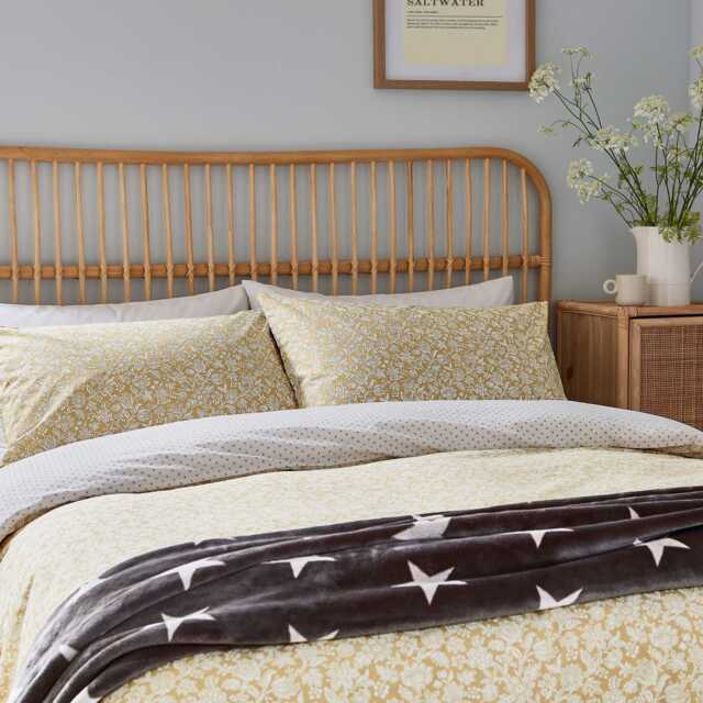 Helena Springfield Long Island Elmont Double Duvet Cover SET, Amber - image 1
