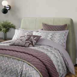 Bedeck of Belfast Claudia Quilted Throw, Pink - thumbnail 2