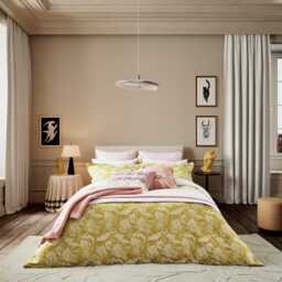 Ted Baker Baroque Weave Double Duvet Cover Set, Gold - thumbnail 2
