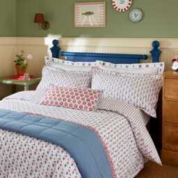 Joules Vanessa Double Duvet Cover SET, Red - thumbnail 2
