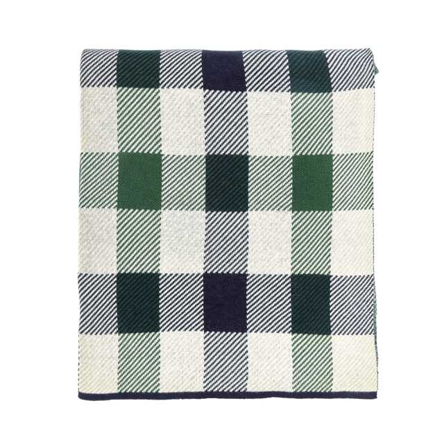 Ted Baker House Check Knitted Throw, Multi - image 1