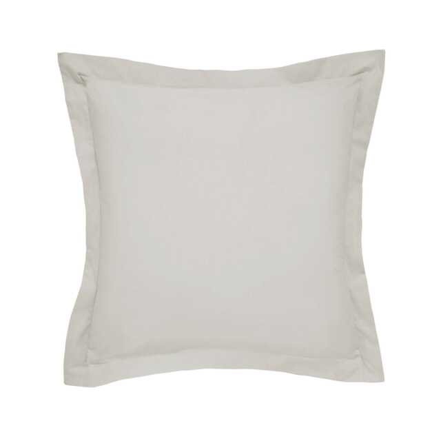 Bedeck of Belfast Fine Linens 300 Thread Count Egyptian Cotton Square Oxford Pillowcase, Linen - image 1