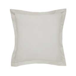 Bedeck of Belfast Fine Linens 300 Thread Count Egyptian Cotton Square Oxford Pillowcase, Linen