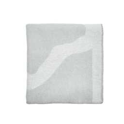 Ted Baker Magnolia Woven Throw, Silver - thumbnail 2