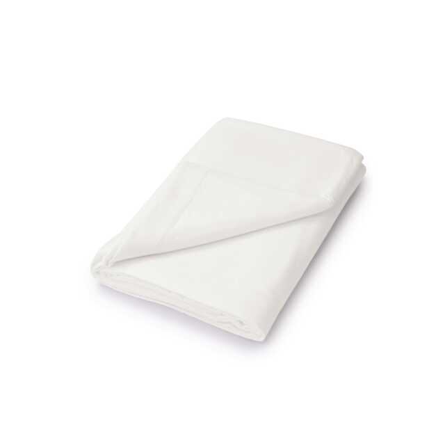 Helena Springfield Brushed Cotton Single Flat Sheet, White - image 1