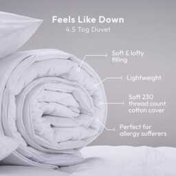 Murmur Feels Like Down Super Kingsize Duvet 4.5 Tog - thumbnail 2