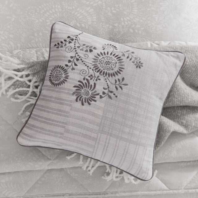 1951 Kina Cushion 40cm x 40cm, Silver - image 1
