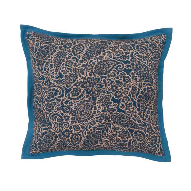 Bedeck of Belfast Aldin Cushion 50cm x 50cm, Celadon - image 1