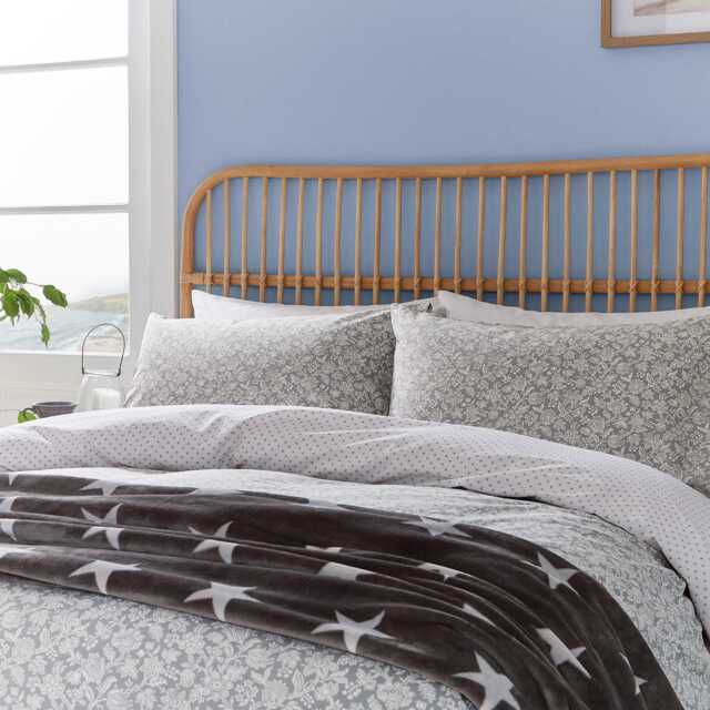 Helena Springfield Long Island Elmont Kingsize Duvet Cover SET, Grey - image 1