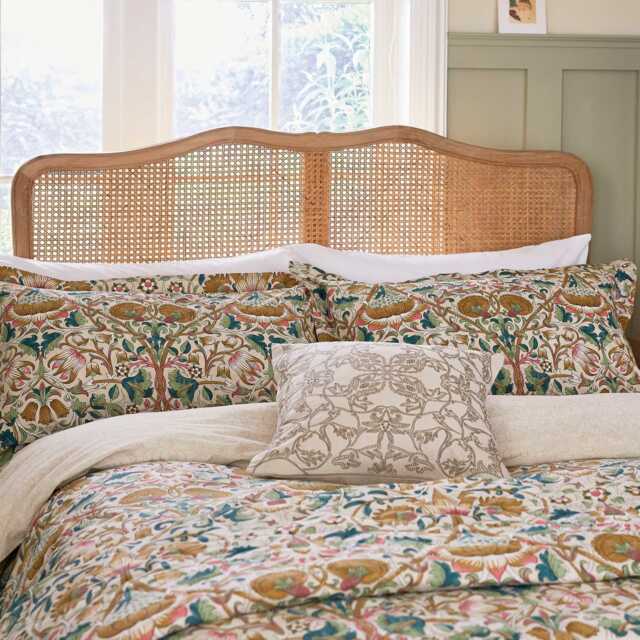 William Morris Lodden Single Duvet Cover Set, Primrose - image 1
