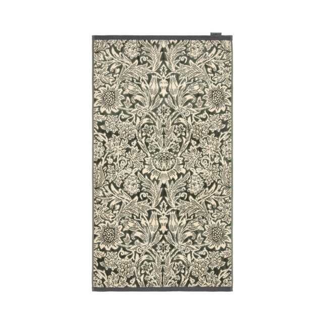 William Morris Sunflower Bath Sheet, Green - image 1