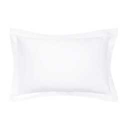 Bedeck of Belfast Fine Linens 1000 Thread Count Egyptian Cotton Oxford Pillowcase, Silver - thumbnail 2