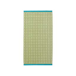 Land & Shore Daisy Hand Towel, Green - thumbnail 1