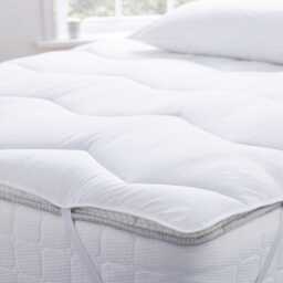 Murmur Luxury Cotton Percale Mattress Topper Double - thumbnail 1