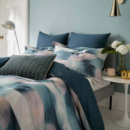 Harlequin Oscillation Large Square Pillowcase, Cascade - thumbnail 2