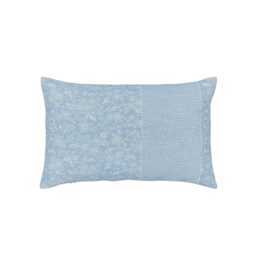 Burleigh x Bedeck of Belfast Arden Cushion 60cm x 40cm, Light Blue