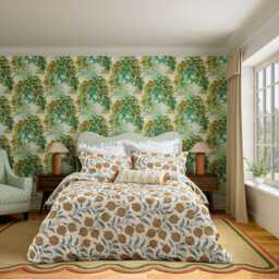 Sanderson Anaar Cushion 60cm x 30cm, Woad - thumbnail 2