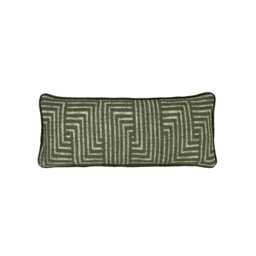 Bedeck of Belfast Yoko Cushion 70cm x 30cm, Green - thumbnail 1